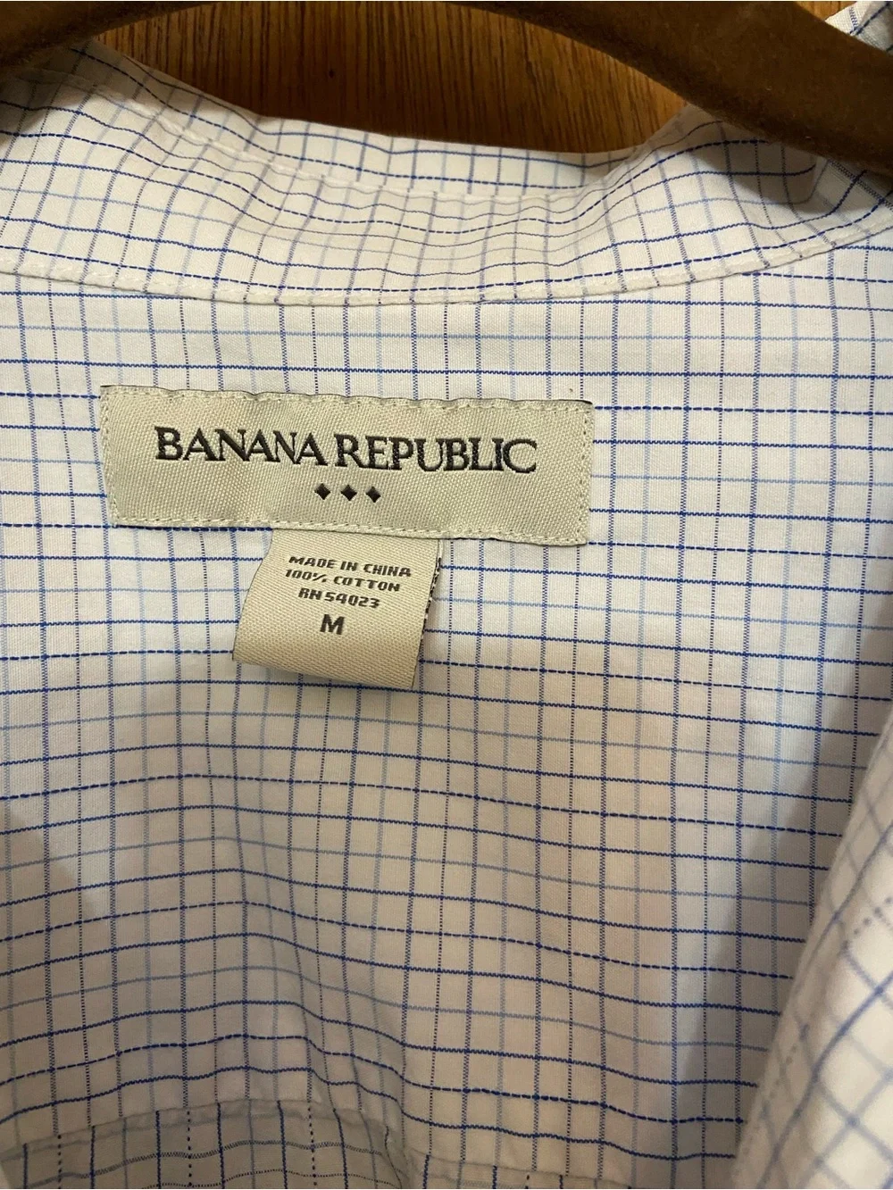 Men’s banana republic cotton shirt